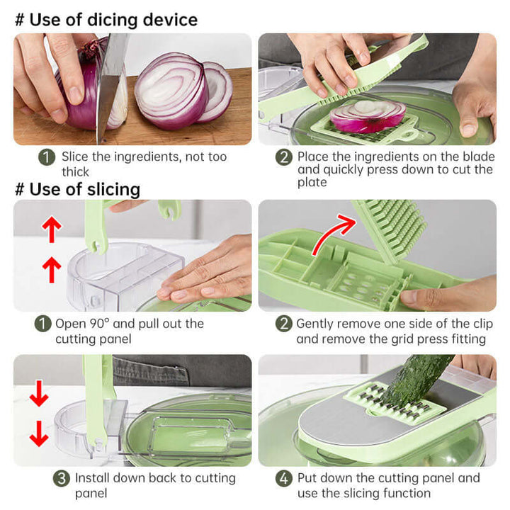 Vegetable Food Slicer | Vegetable Cutter | RayArt®️