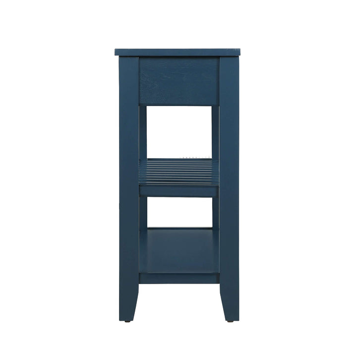 Navy Blue Console Table | Blue Console Table | RayArt®️