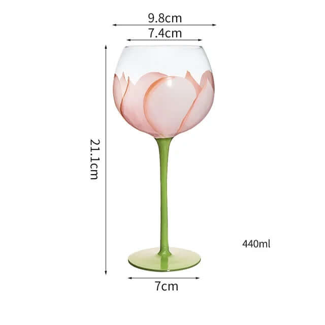 Painted Wine Glasses | Painted Glasses | RayArt®️