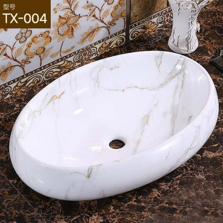 Marble Bathroom Sink | Marble Sinks | RayArt®️