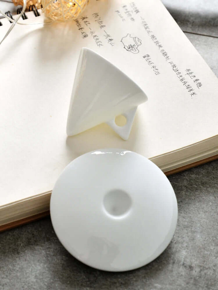 Cone Coffee Cup | White Coffee Cup | RayArt®️