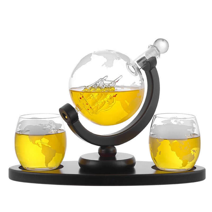 Whisky Decanter Set | Globe Decanter | Globe Decanter