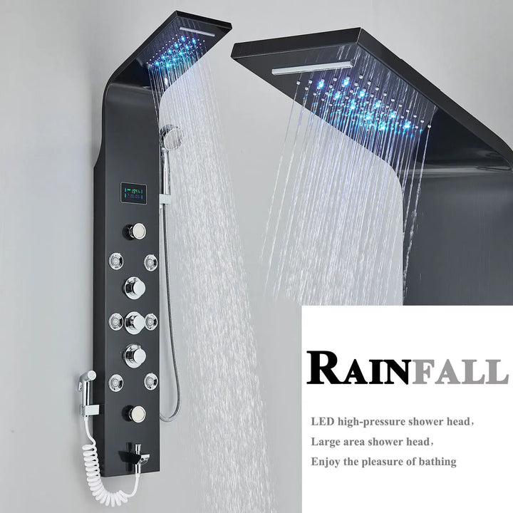 Led Shower Panel | Bathroom Panel Shower | RayArt®️