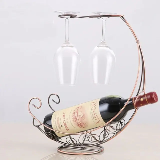 Metal Wine Bottle Holder | Best Shelf Bracket | RayArt®️