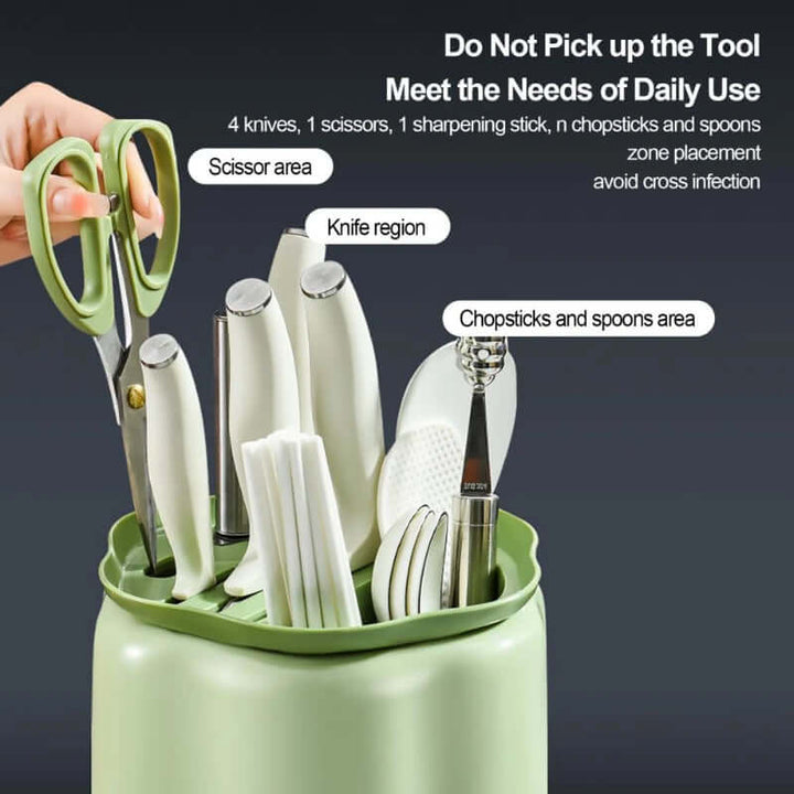Rotating Knife Holder | Best Knife Holder | RayArt®️