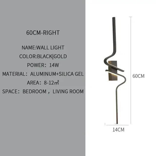 Streamline Wall Light | Led Wall Light | RayArt®️