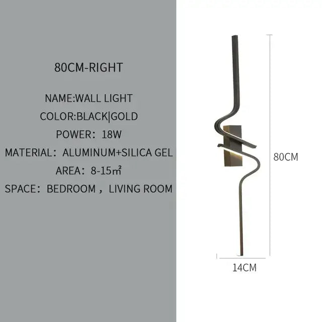 Streamline Wall Light | Led Wall Light | RayArt®️