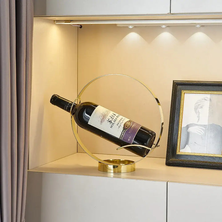 Circa Lux Wine Sphere | Metal Wine Circlelux | RayArt®️