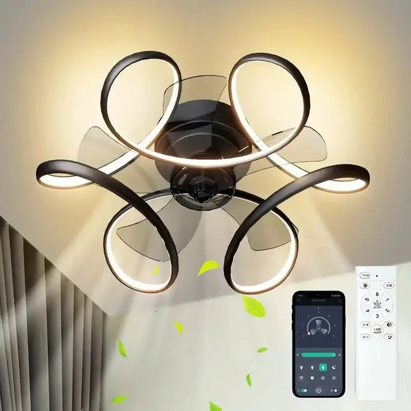 Ceiling Light with Fan | Ceiling Fan Lights | RayArt®️