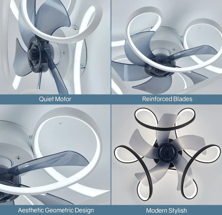 Ceiling Light with Fan | Ceiling Fan Lights | RayArt®️