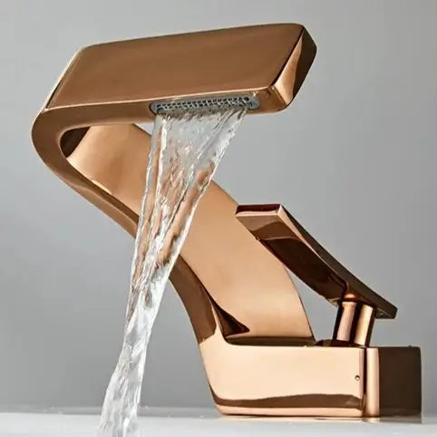 Gold Bathroom Faucets | Gold Faucet Sink | RayArt®️