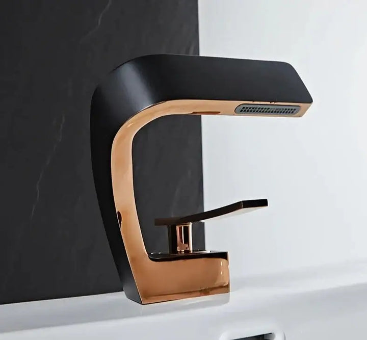 Gold Bathroom Faucets | Gold Faucet Sink | RayArt®️
