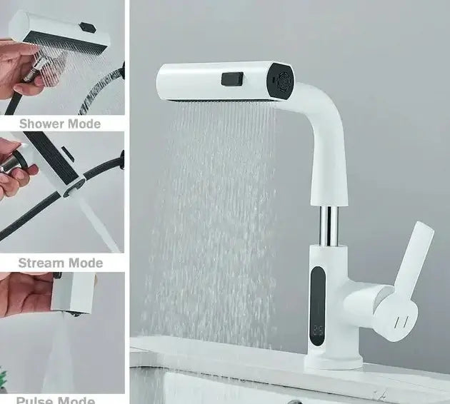 Pull out Kitchen Taps | Kitchen Mixers Tap | RayArt®️
