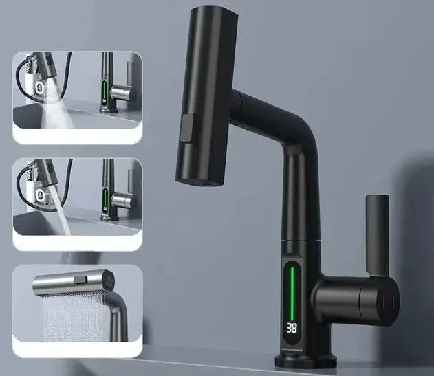 Pull out Kitchen Taps | Kitchen Mixers Tap | RayArt®️