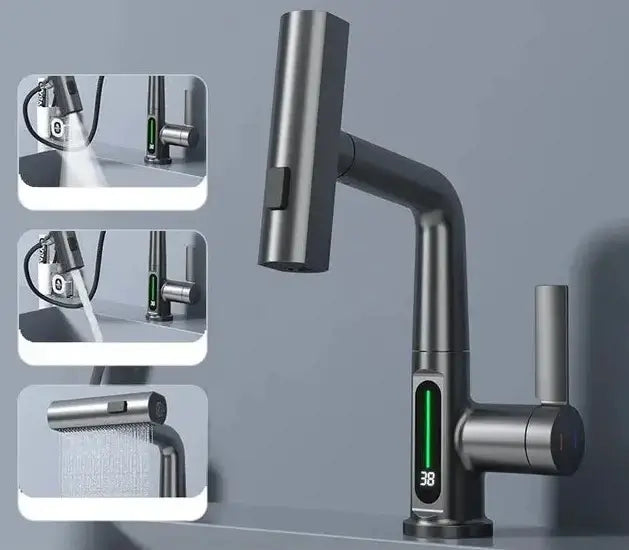 Pull out Kitchen Taps | Kitchen Mixers Tap | RayArt®️