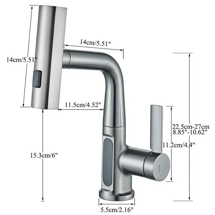 Pull out Kitchen Taps | Kitchen Mixers Tap | RayArt®️