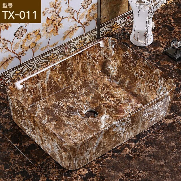 Marble Bathroom Sink | Marble Sinks | RayArt®️